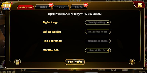 Hướng dẫn rút tiền HITCLUB chi tiết qua các kênh