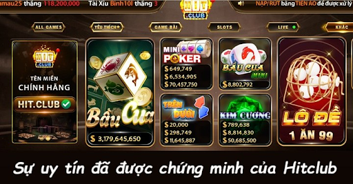 Những giải thưởng nổi bật HITCLUB đã đạt được